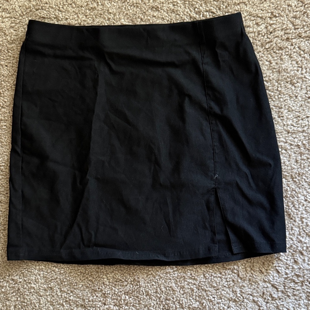 Elegant Black Mini Skirt for Women